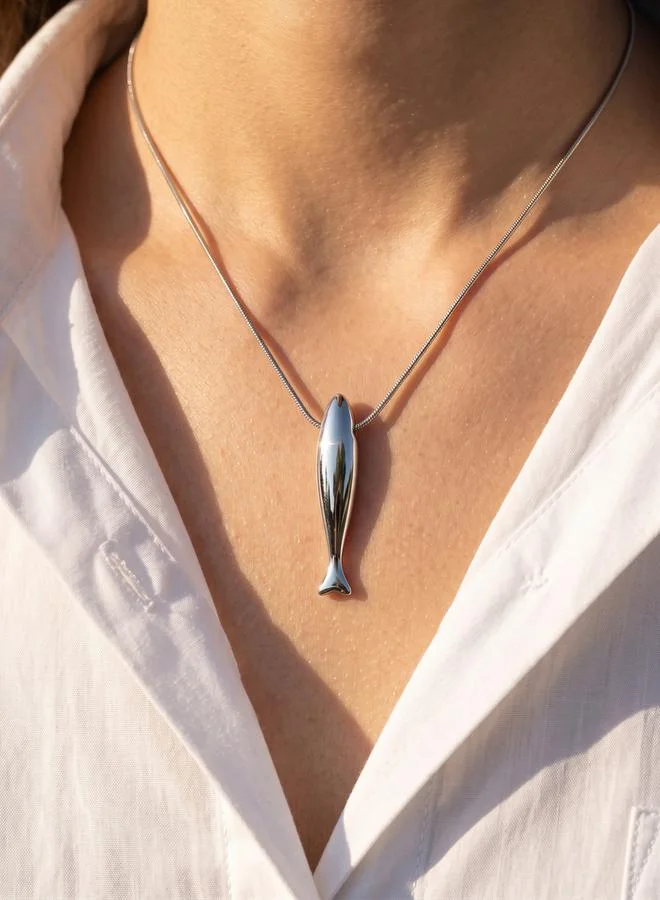 Take Two Fish Pendant Necklace
