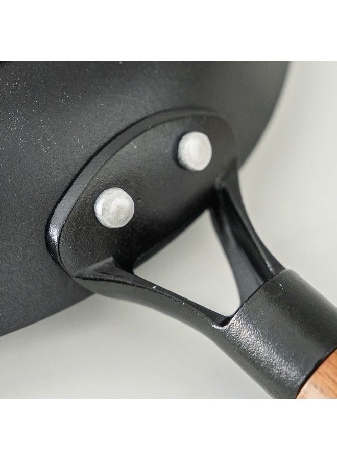 DANUBE HOME Chef'S Delights Light Cast Iron Sauce Pan Durable Non-Stick Perfect For Cooking Sauces Soups And Stews Ideal For Home And Professional Use -18Cm - Image 1