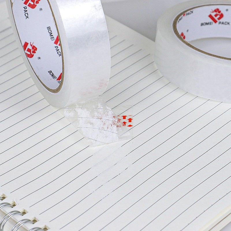 Bomei Pack Clear Tape  1 Inch X 164 Ft  Transparent Tape Refills  3"" Core Big Roll Stationery Tape  Strong Gift Wrap Tape For Home  Office  12 Rolls Fit 3 Inch Desktop Dispenser - Image 5