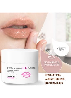 Sugar Lips Scrub, Lip Exfoliator And Moisturizer For Dry Chapped Lips And Chapped Lips Gentle Lip Exfoliator For Smooth And Brighter Lips, 15ML - pzsku/Z318D779B1251F07A0503Z/45/_/1716427723/07b255e9-de43-4f3b-b753-bec243c10eb0