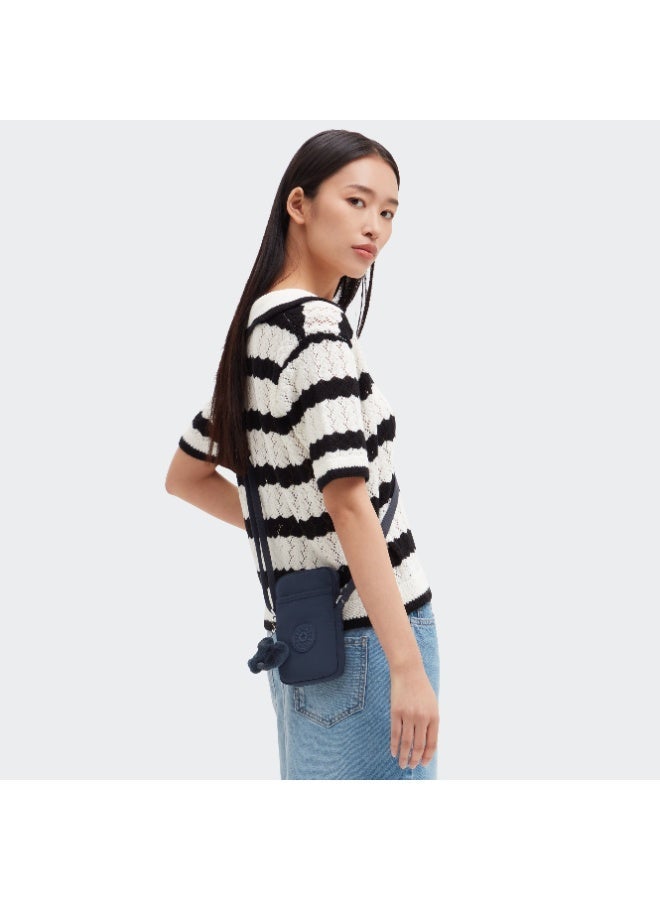 كيبلينغ حقيبة هاتف تالي بحزام كتف قابل للتعديل بلون أزرق بلو 2 - Image 4