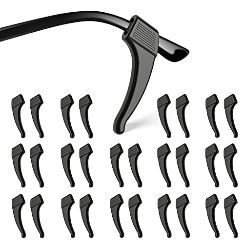 SMARTTOP 20 Pairs Anti-Slip Eyeglass Ear Grips Hook Comfortable Silicone Elastic Eyeglasses Temple Tips Sleeve Retainer-For Eyewear Sunglasses Spectacles Glasses,Sports Eyeglasses - Image 1