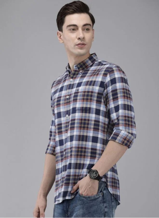 THE BEAR HOUSE Men's Shirt for Casual and Formal Wear | Classic Button-Down Style for Office, Daily Use, Travel, Events & All-Season Outfits | Versatile & Stylish Wardrobe Essential for Every Occasion