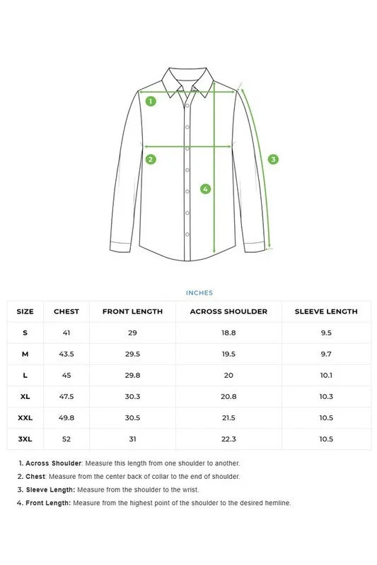 THE BEAR HOUSE Men's Shirt for Casual and Formal Wear | Classic Button-Down Style for Office, Daily Use, Travel, Events & All-Season Outfits | Versatile & Stylish Wardrobe Essential for Every Occasion