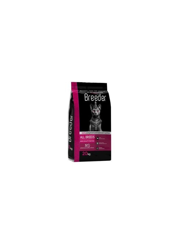 Breeder Dry Cat Food 20kg
