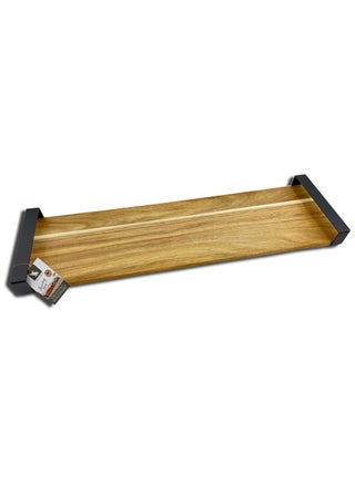 Acacia Serving Tray With Metal Handle 5X11x45cm - pzsku/Z318D9DEE6E6F122F1BA3Z/45/1746382987/21e9400f-642b-4d3e-99ed-8fa52bf403aa
