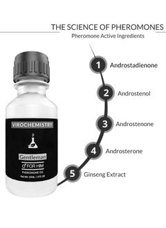 VIROCHEMISTRY Pheromones For Men Pheromone Cologne Oil [Attract Women] - Bold, Extra Strength Human Pheromones Formula 15Ml Concentrate  - Image 2