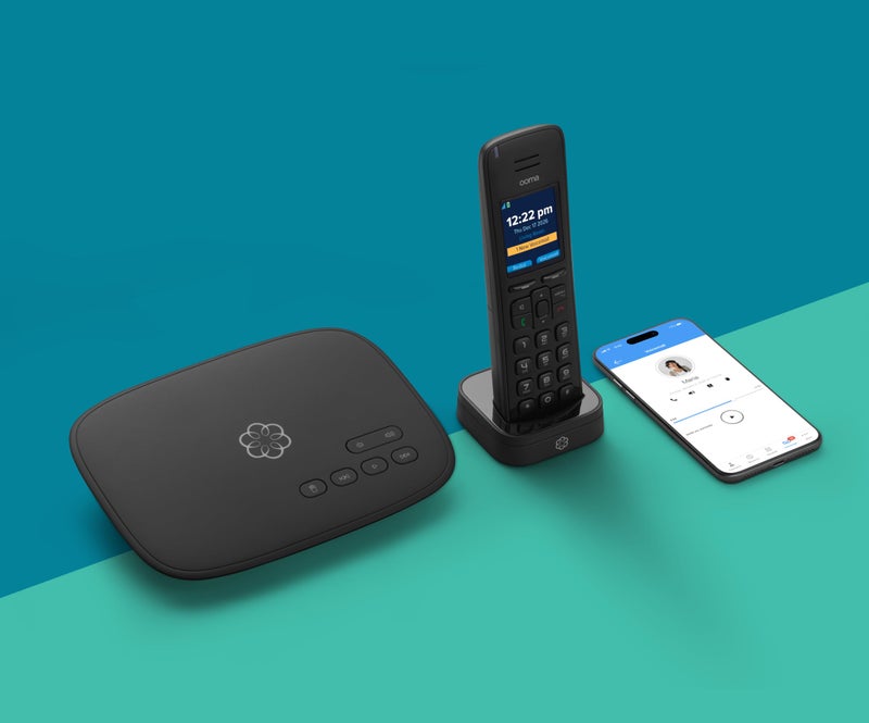 Ooma HD3 Handset Cordless with Caller-ID and HD Voice Quality. Exclusively for Ooma Telo VoIP Home Phone Service - Image 2
