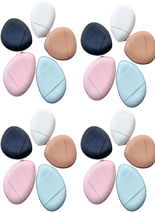 Gonegal 20 Pcs Finger Makeup Puff Soft Cosmetic Blender And Finger Holder Sponge - Image 3