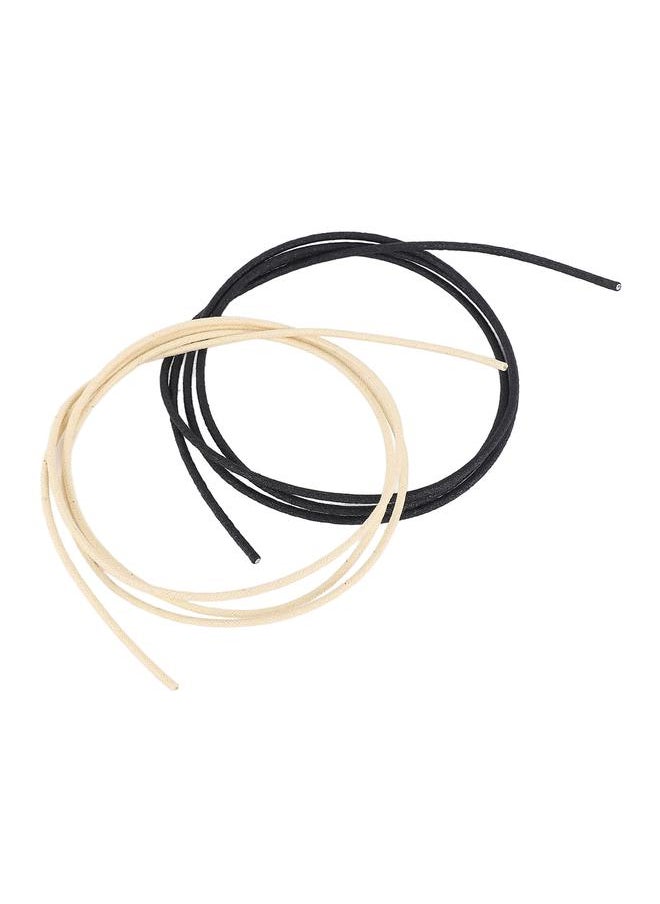 Thoraya 2 Pcs Guitar Pickup Wire Insulation Protection Reduce Noise Single Core Copper Cable for Electric Guitars  - Image 3