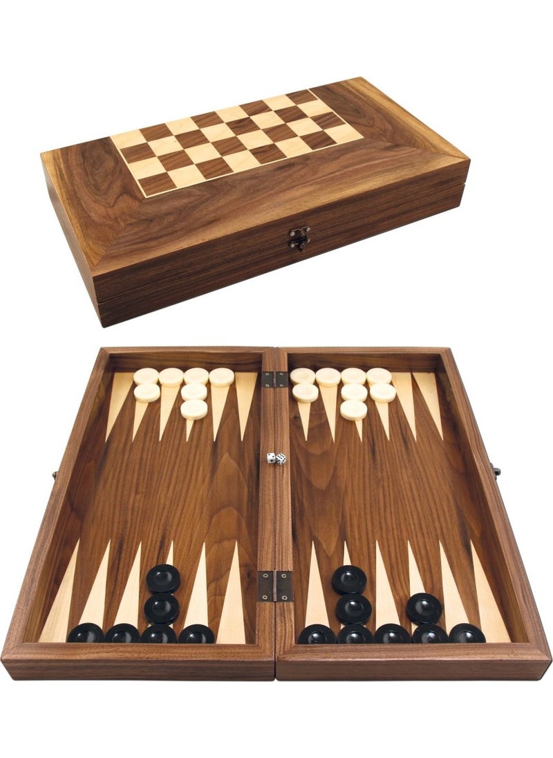 Star Aegean Solid Veneer Backgammon Large  - Image 3