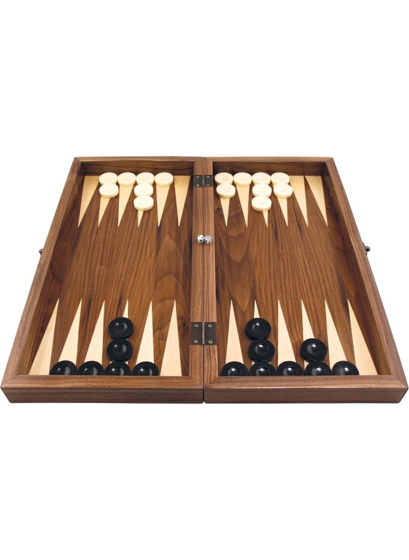 Star Aegean Solid Veneer Backgammon Large  - Image 1