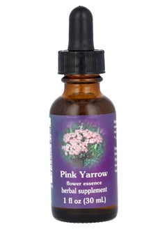 Pink Yarrow Flower Essence 1 fl oz (30 ml)
