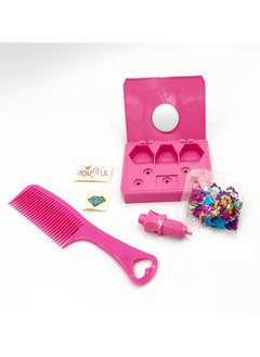 RMS Gl Sequin Hair Set – Sparkly Hair Accessory Kit For Girls – Includes Applicator, Sequins, And More  - Image 3
