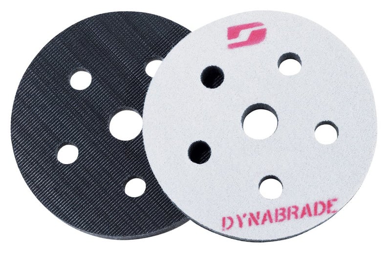 (53980) 6" (152 mm) Diameter Interface Pad, Double-Sided Hook-Face|1/2" (13 mm) Thick Foam, Compatible with Random Orbital Sanders