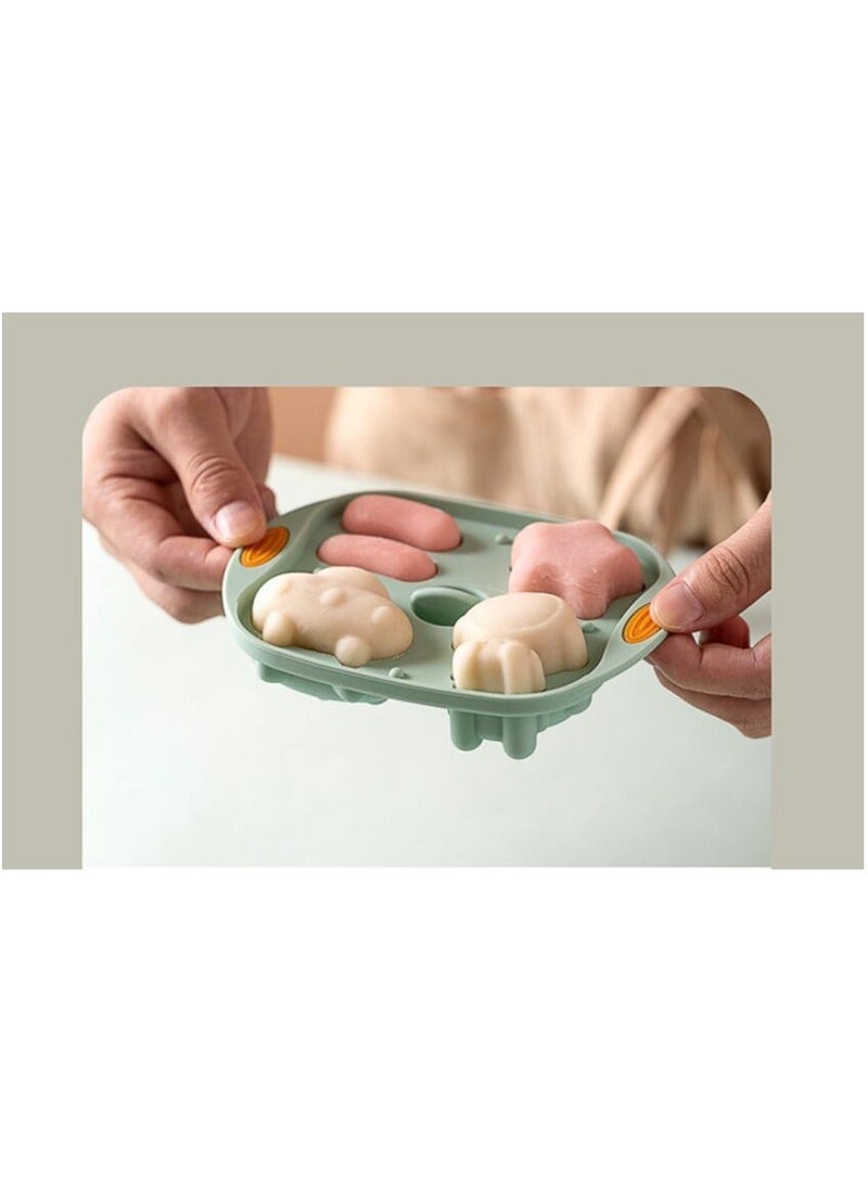 DUNISO DIY Homemade Silicone Baking Mold for Oven and Microwave Baby Food Non-Stick Molds Nonstick Food Grade & BPA Free - Image 5