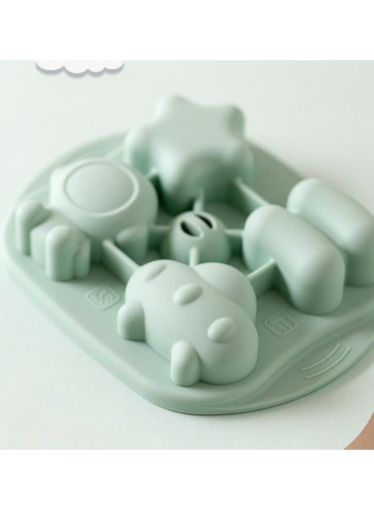 DUNISO DIY Homemade Silicone Baking Mold for Oven and Microwave Baby Food Non-Stick Molds Nonstick Food Grade & BPA Free - Image 3