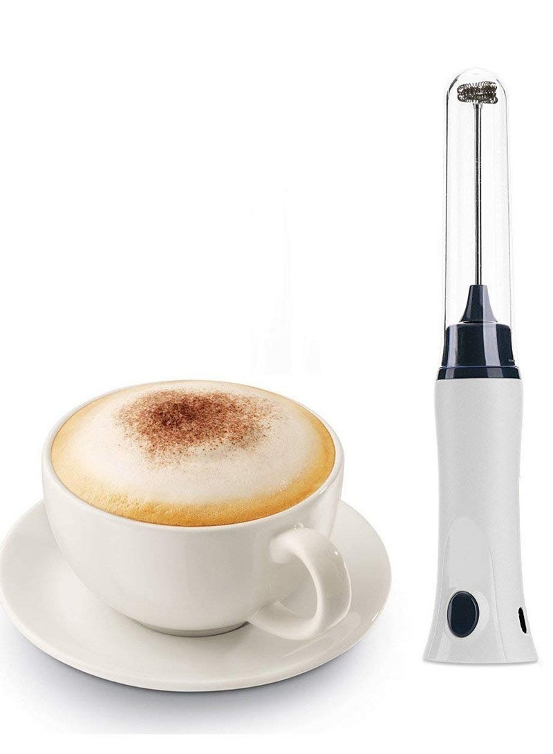 general Rechargeable Eggbeater Handheld Stainless Milk Frother Foamer Blender Coffee Mixer with Charging Cable - Image 2