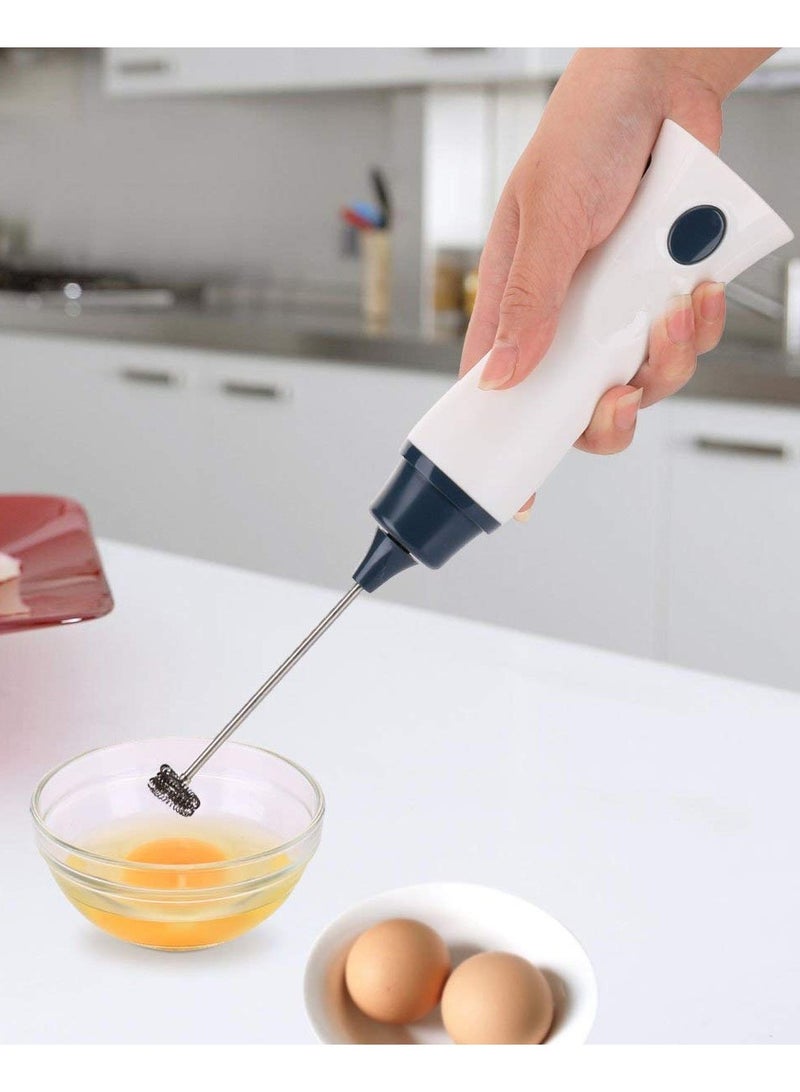 general Rechargeable Eggbeater Handheld Stainless Milk Frother Foamer Blender Coffee Mixer with Charging Cable - Image 3