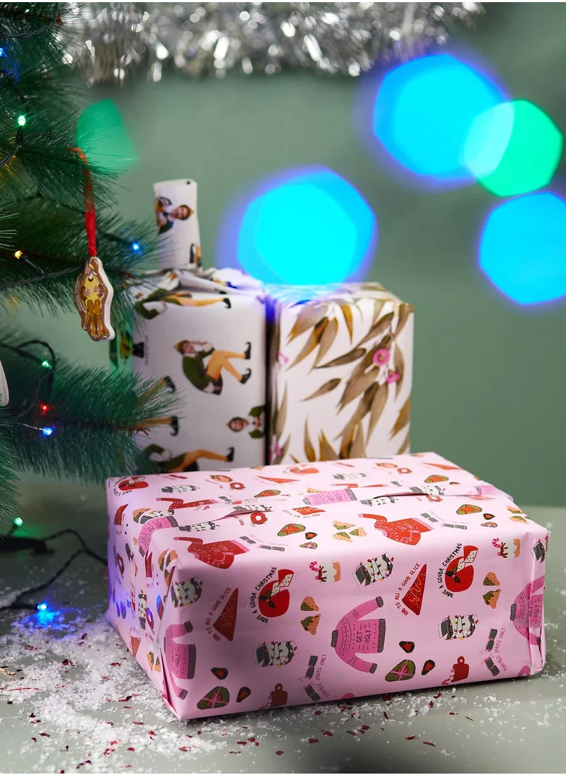 Typo Christmas Wrapping Paper Roll