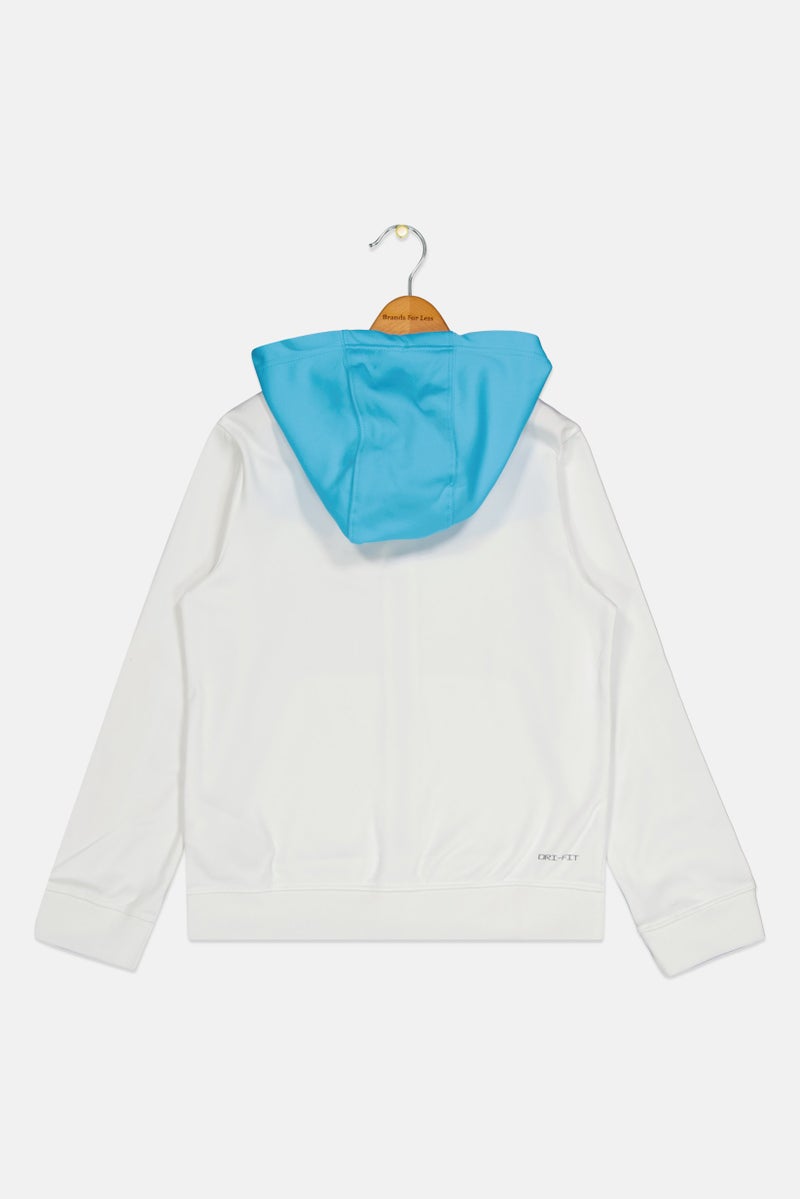 Nike Kids Boy Brand Logo Outdoor Full Zip Sweatshirt, Multicolor - Image 2