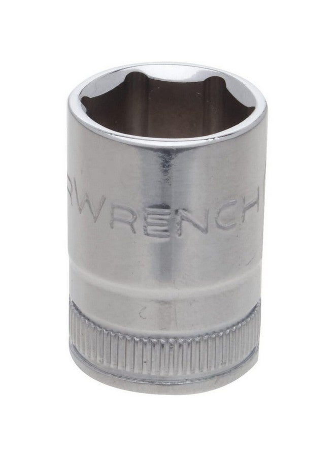 GearWrench Professional 6-Point Standard Metric Socket Silver 1/4 Inch x 13 mm 80135D - Image 1