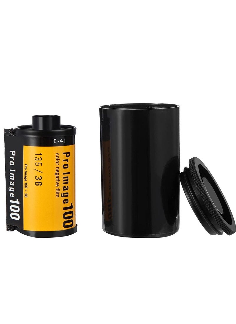 Generic - Plastic Film Canister Holders, Empty 35mm Camera Reel Containers with Lids, Storage Cases for Small Accessories, Film, Keys, Coins, Art Beads, Black, 30 Pack - Image 1