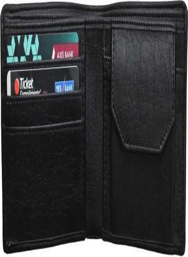 Men & Women Wallet (5 Card Slots) CARDPOCKET Black SHOPSY_CW - Image 1