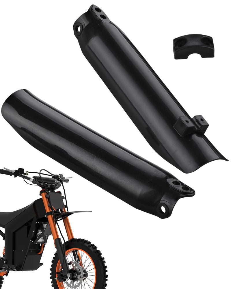 NACORE E Dirt Bike Front Fork Wraps for Tutti Soleil01 Fork Cover Boots Shock Guard for Tuttio Soleil 01 Black - Image 3