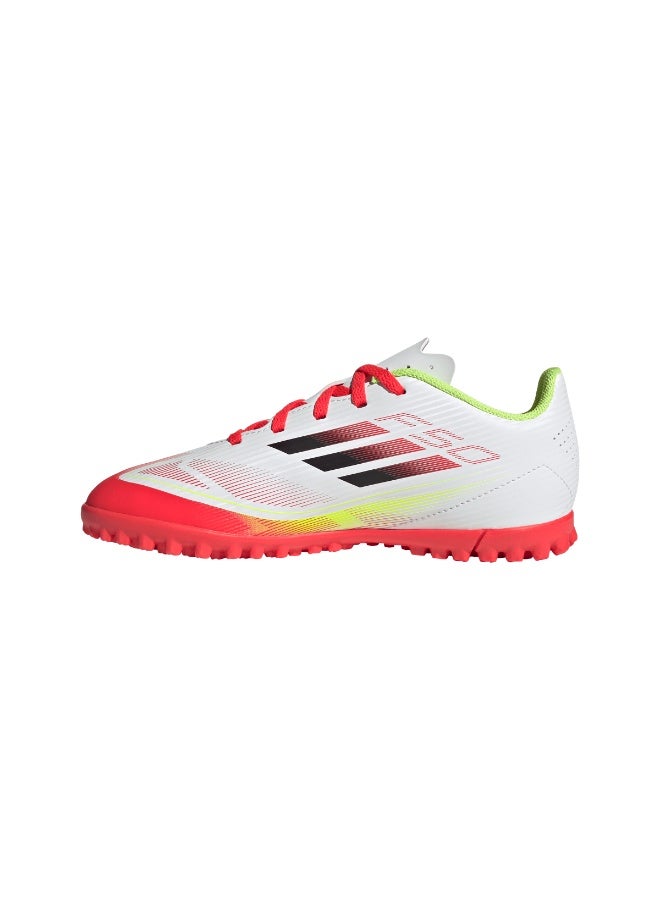 Adidas F50 Club Turf Boots Kids - White/Mercury Red - Image 4