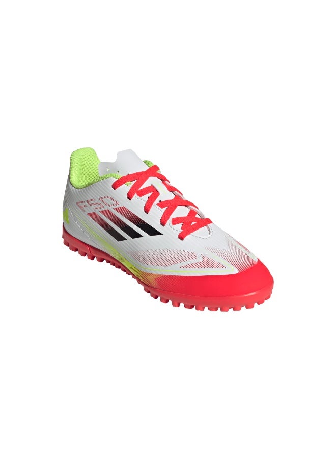 Adidas F50 Club Turf Boots Kids - White/Mercury Red - Image 5