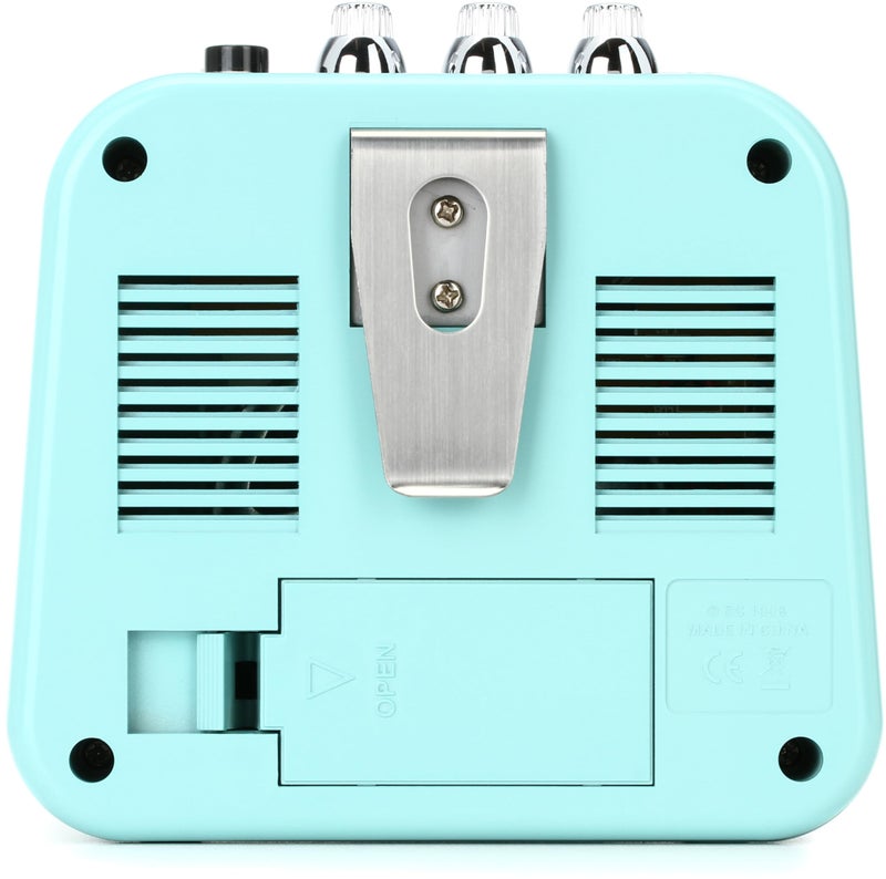 Danelectro Honeytone N-10 Guitar Mini Amp, Aqua - Image 3