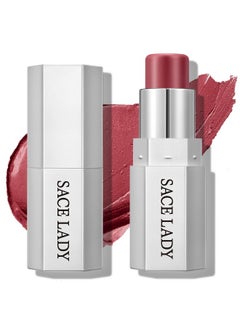 SACE LADY SACE LADY Blush Stick for Cheeks, Cream Blush Makeup Easy to Blend & Long Lasting, Smooth Natural Make Up for Face Eyes Lips (03 Soft Cora, 1pc)  - Image 1