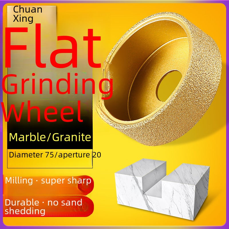 Stone Grinding Tool: Compact Size - Hardened Alloy Construction, Precise Direct Edge Design, High-Quality Grinding Wheel for Stone Processing Professionals and DIY Enthusiasts - Image 2