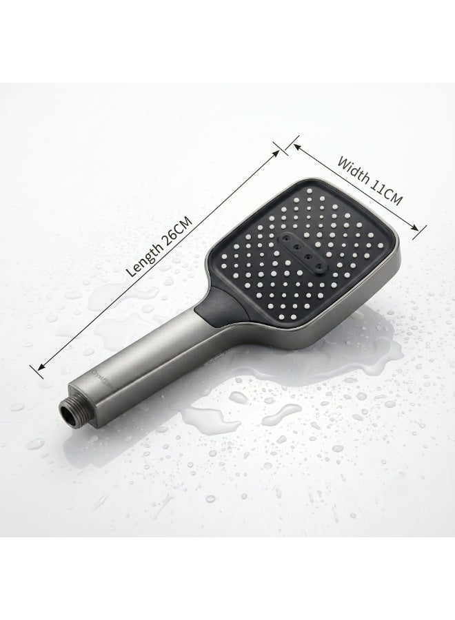Crystolex Ultra Pro Shower Filter for Hard Water, High Pressure Aluminum Alloy Shower Head, Removes Chlorine & Heavy Metals, Multi Layer Filtration for Hair & Skin Care (Free Shower Head) - Image 5