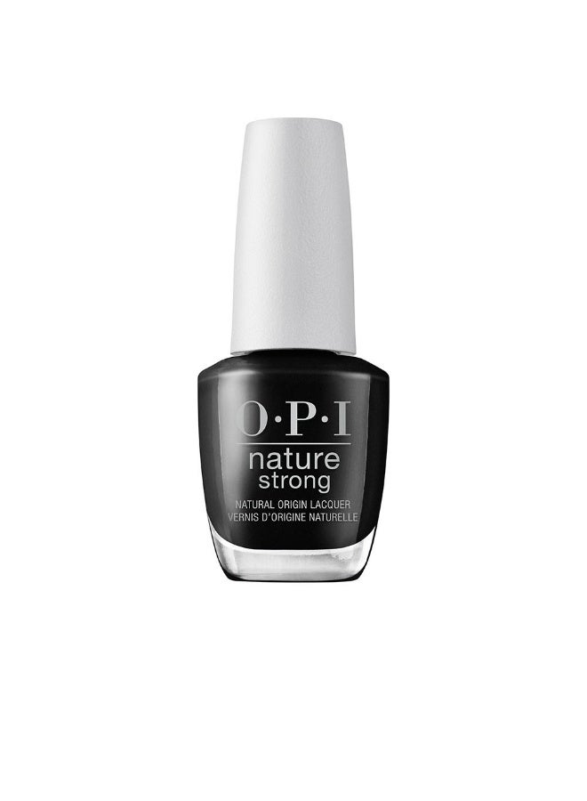 Opi Nature Strong Nail Lacquer Color Onyx Skies - Image 1