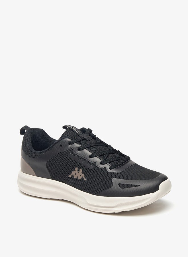 Kappa Men's Textured Sports Shoes with Lace-Up Closure  - Image 1