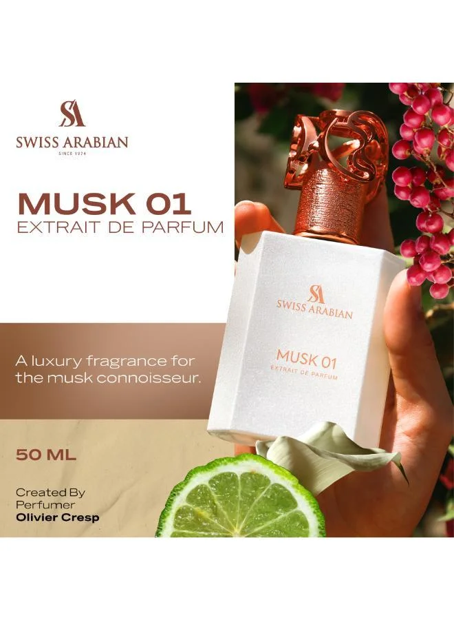 Swiss Arabian Perfumes Musk01 50Ml Edp
