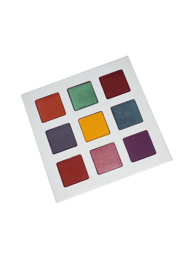 لينفور لوحة ظلال عيون 9 في 1 بيكنك سبوت غير لامعة لامعة ومضغوطة، بودرة مزج عالية الصبغة مع لآلئ رائعة 10.8 جم - Image 2