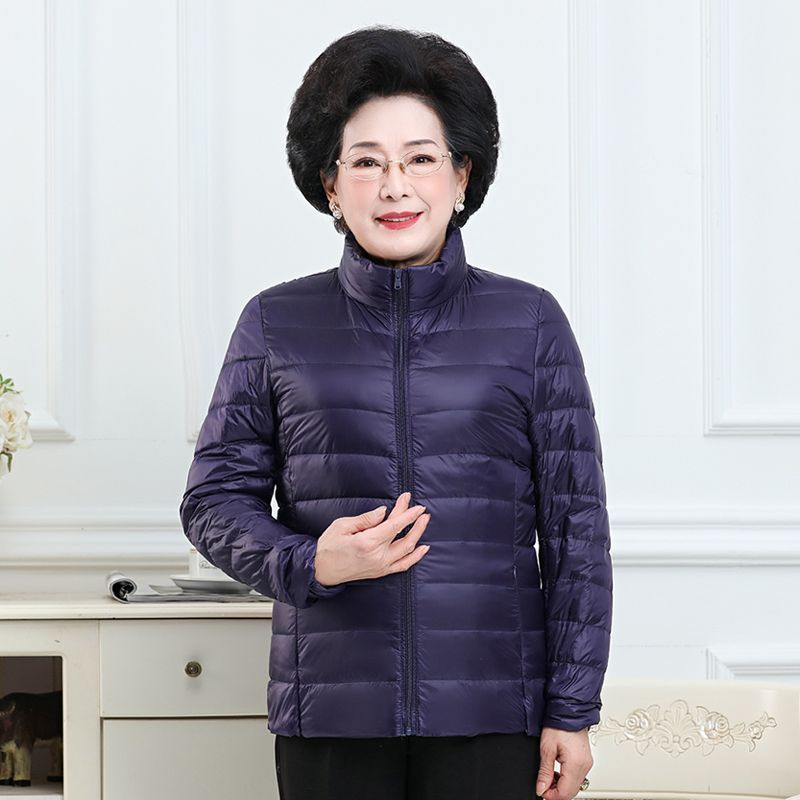 2024 New Lightweight Down Cotton Coat for Elderly Women Jujube  - Image 5