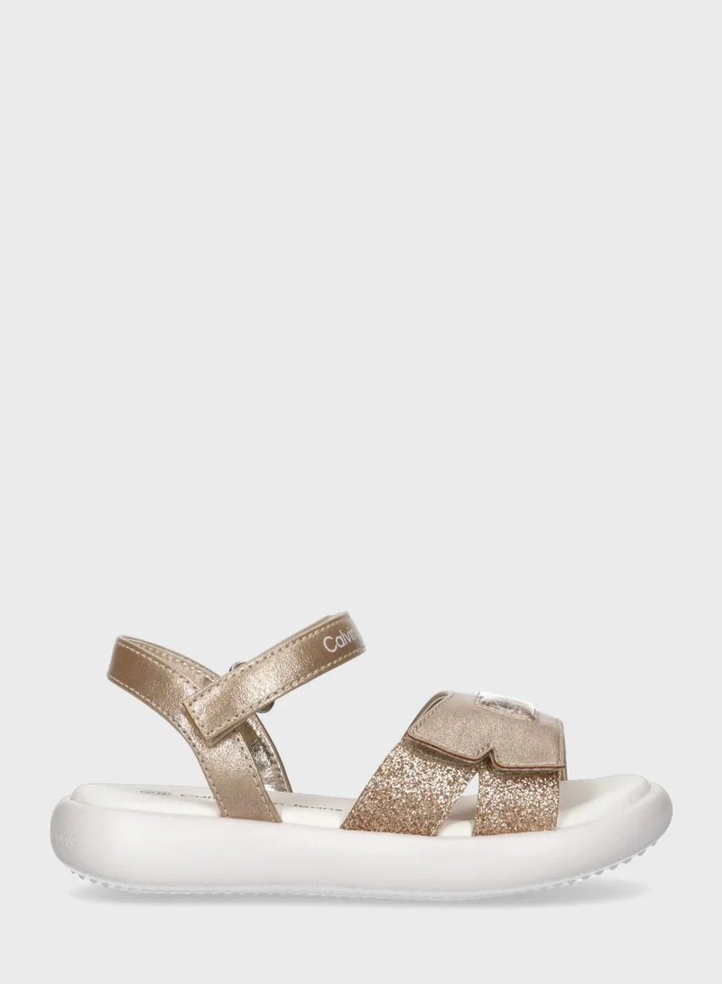 Calvin Klein Jeans Kids Velcro Sandals