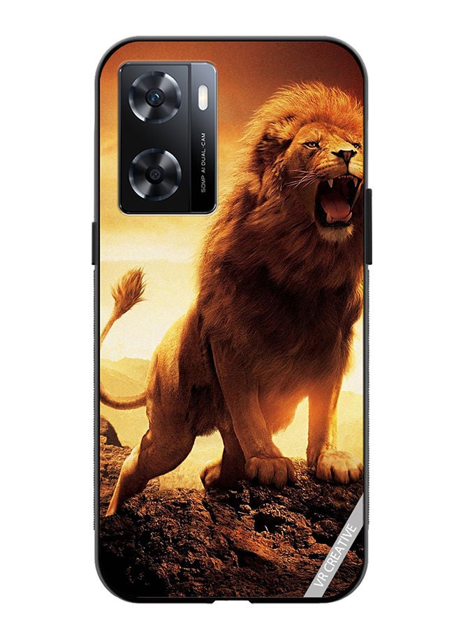 VR CREATIVE Protective Case Cover For OnePlus Nord N20 SE Lion King Design Multicolour - Image 1