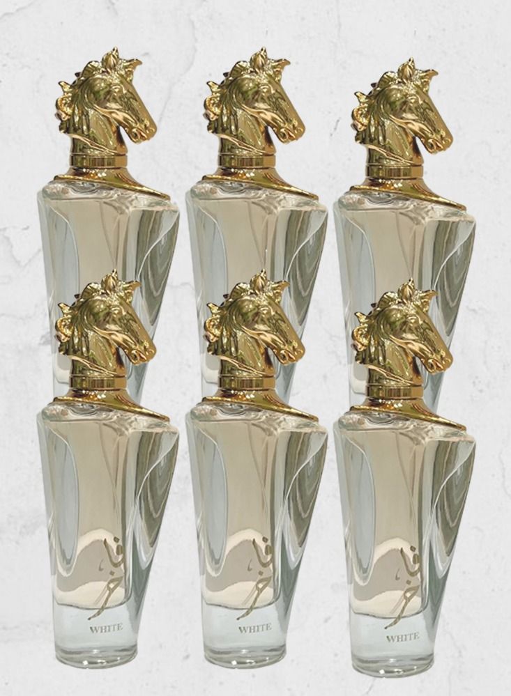 وايت 6 قطع عطر فاخر الإصدار الأبيض 100 مل - Image 1