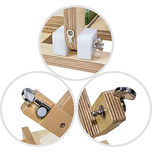Hepgodin Wooden Soap Cutter for Soap Making Supplies Adjustable Wire Slicer Cutting Tool Handmade - Image 3