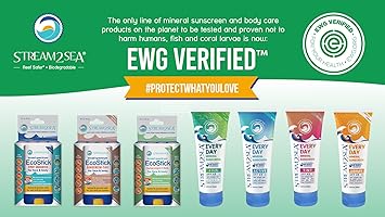 STREAM 2 SEA SPF 45 Every Day Shimmer Mineral Sunscreen 75 ml Biodegradable Paraben Free Reef Safe Sunscreen NonGreasy Lightweight Shimmer Mineral Protection Against UVA UVB for Face Body - Image 3