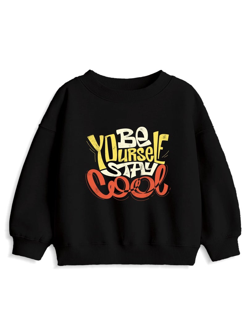 minicult Cotton Blend Regular Crew Neck Full Sleeves Sweatshirt For Kids With Fun Prints(Gamer)(Pack Of 3)(9-10 Years), Multicolor - Image 5