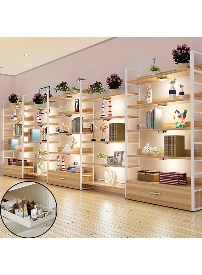 Size M Sliding Storage Rack Multi Functional Organizer For Kitchen Bedroom - Image 4