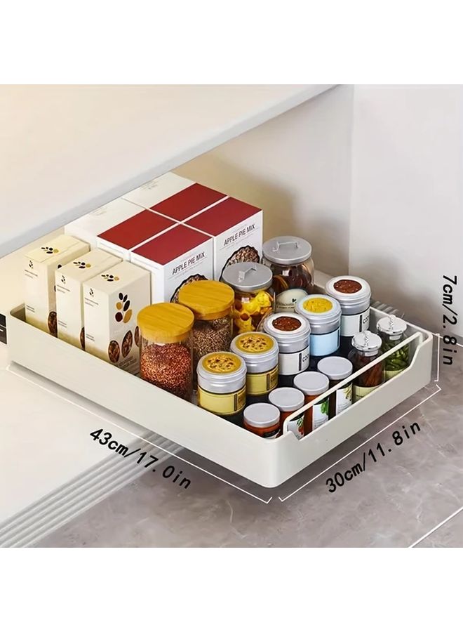 Size M Sliding Storage Rack Multi Functional Organizer For Kitchen Bedroom - Image 5