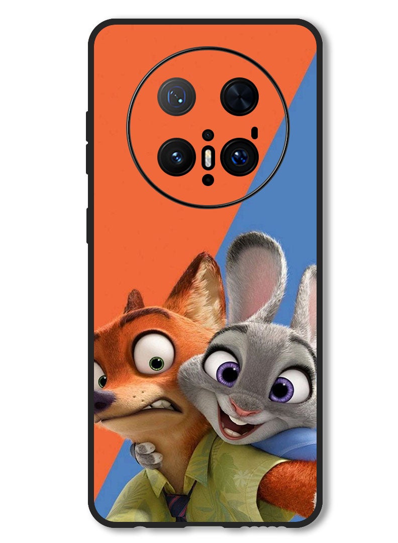 Theodor Case Compatible with Huawei Mate 70 Pro/ 70 Pro + Protection Shockproof Bumper Cover zootopia - Image 1