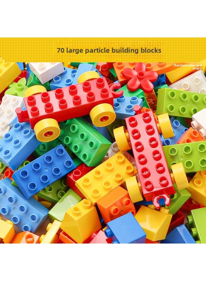 Compatible With Lego Building Blocks Children's Large Particles Assembling Baby Assembling Large Intelligence-benefiting 3-year-old 6-boy Brain Toys